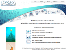 Tablet Screenshot of p2adev.com